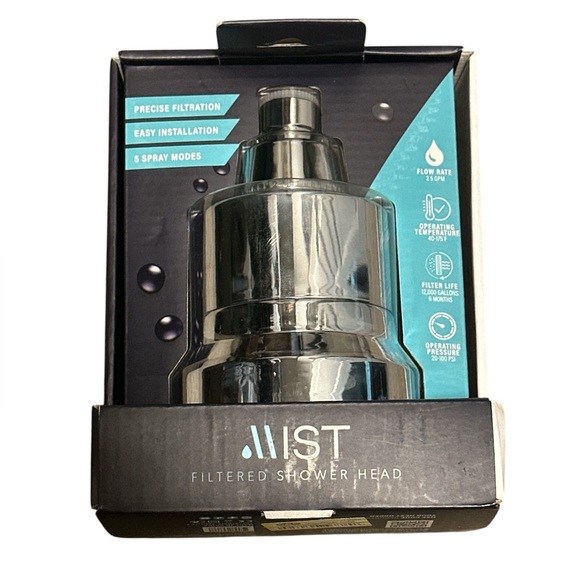 MIST CHROME SHOWER FILTER & HEAD Model MSS085 - Picture 1 of 3